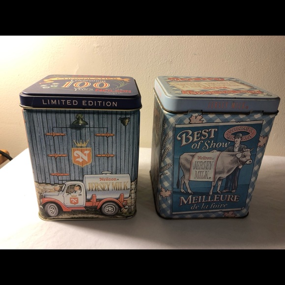Vintage Jersey Milk Tins - Picture 3 of 9